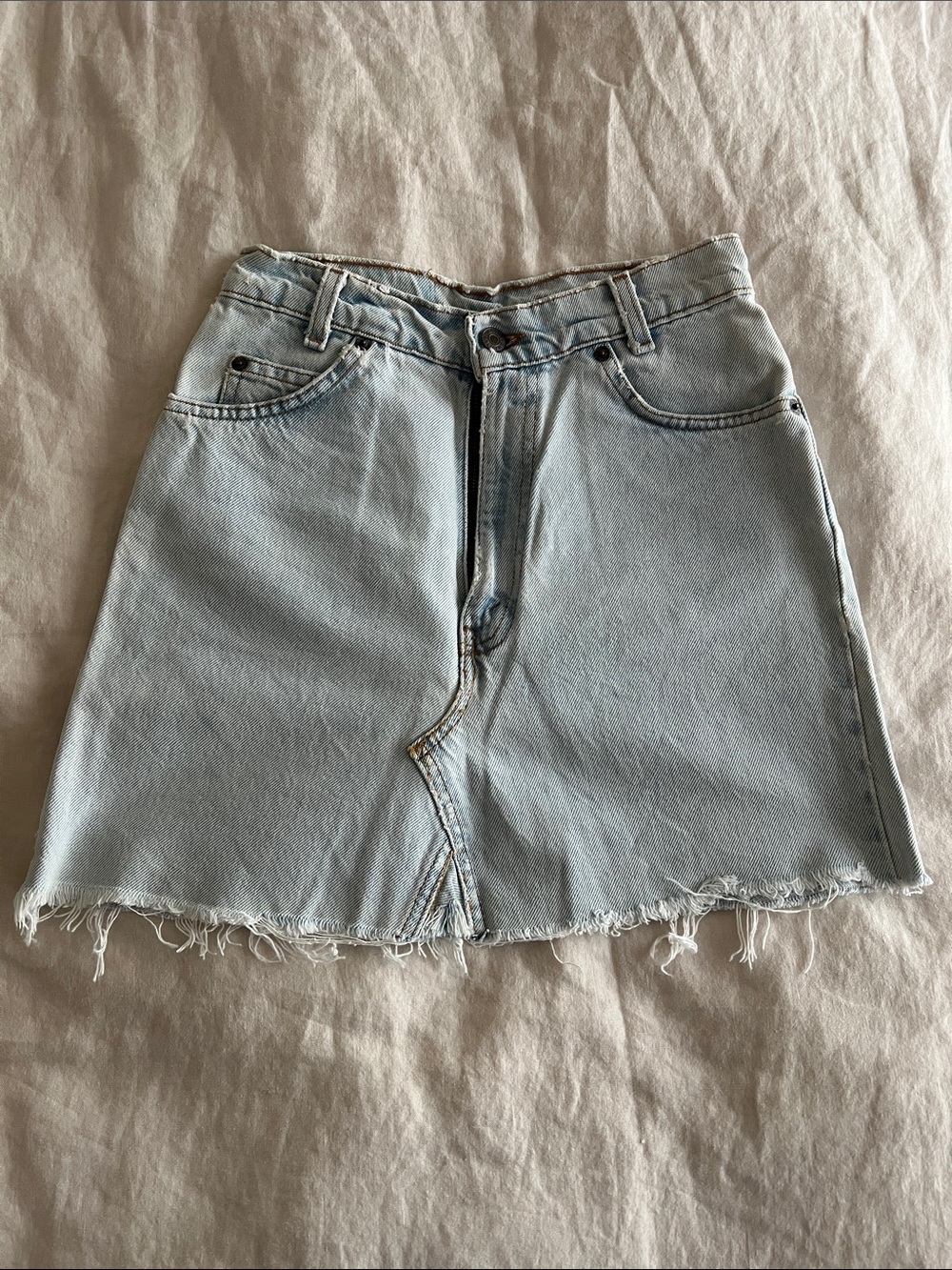 Vintage Levi's Cut Off Mini Skirt